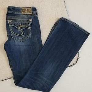 Silver Suki Surplus Jeans Sz 27